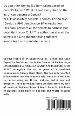 7 Secret Keys To Unlock GENIUS In Your Child : Powerful techniques to boost intelligence develop confidence and maximize potential