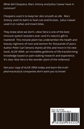 Aloe Vera : Six thousand years of medicinal history can’t be wrong. What the pharmaceutical industry doesn’t want you to know yet was common knowledge during Cleopatra’s time.