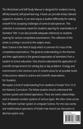 NCERT High School Science : A Workbook for Class X