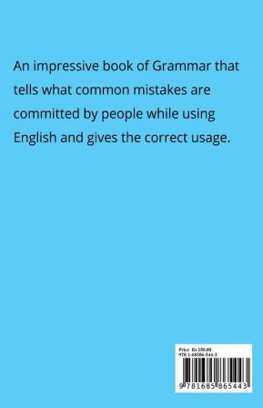 COMMON ERRORS