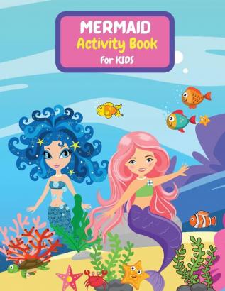 Mermaid Activity Book for Kids