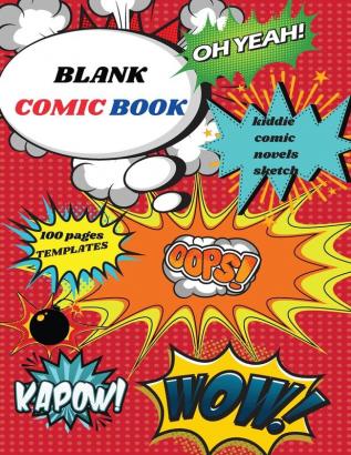 Blank Comic Book