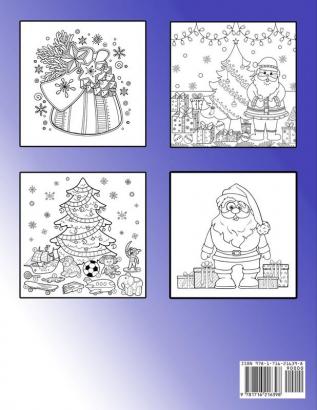 Wonderful Christmas Day Coloring Book