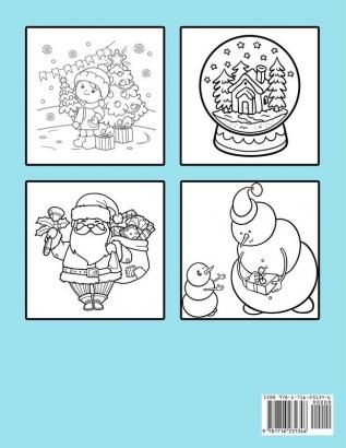 Gift From Santa Coloring Book For Kids