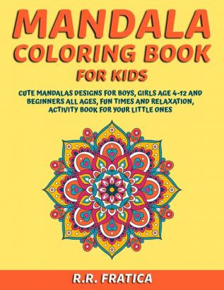 Mandala coloring book for kids