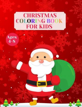 Christmas coloring book for kids