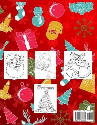 Christmas coloring book for kids