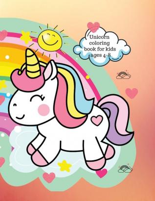 Unicorn coloring book