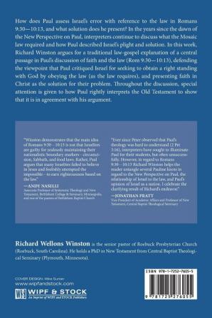 Misunderstanding Nationalism or Legalism: Identifying Israel's Chief Error with Reference to the Law in Romans 9:30--10:13