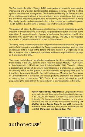 Democratisation in the Dr Congo from Joseph Mobutu to Joseph Kabila