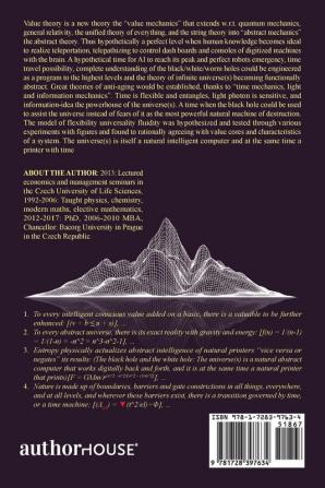 Forerunning Value Mechanics in Value Science and Theory 2 and 3 (V + B  U + S)