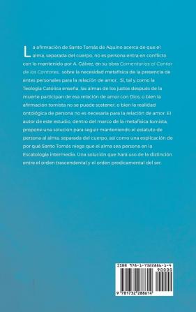Metafísica del alma después de la muerte: Un estudio a través de Platón Santo Tomás de Aquino y A. Gálvez