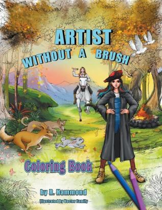 ARTIST Without a Brush Coloring Book: 1 (Kit P. Coloring Book)