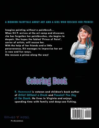 ARTIST Without a Brush Coloring Book: 1 (Kit P. Coloring Book)