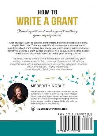 How to Write a Grant: Become a Grant Writing Unicorn