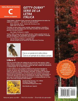 Getty-Dubay Serie de la Letra It��lica Libro C