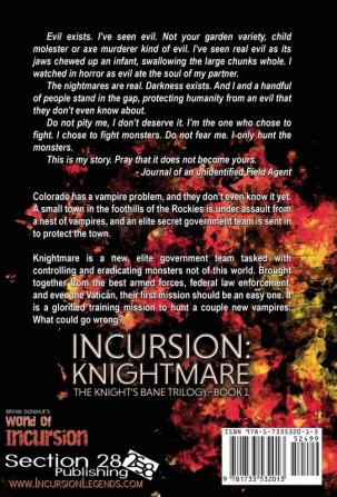 Incursion: Knightmare: 1 (Knight's Bane Trilogy)