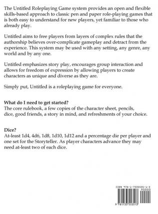 Untitled Roleplaying Game: Core Rulebook