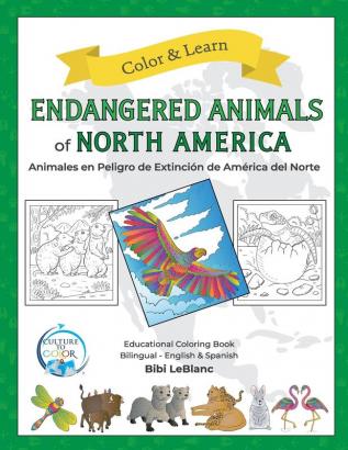 Endangered Animals of North America - Animales en peligro de extinción de américa del norte