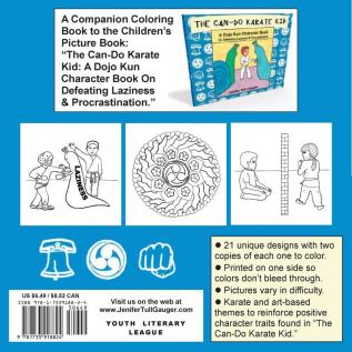 Coloring Fun with the Can-Do Karate Kid: 1 (Coloring Companions to Dojo Kun Character Books)