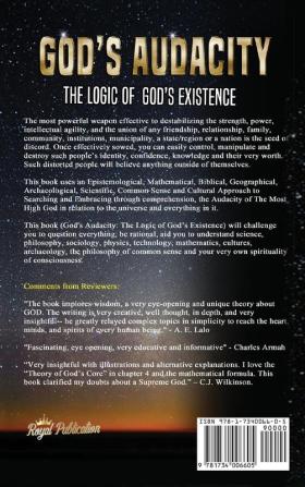 God's Audacity: The Logic of GOD'S EXISTENCE