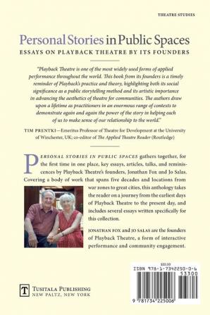 Personal Stories in Public Spaces: Essays on Playback Theatre by Its Founders