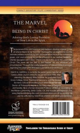 The Marvel of Being in Christ: Adoring God's Loving Provision of New Life in the Spirit