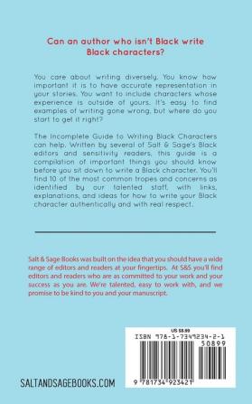 How to Write Black Characters: An Incomplete Guide