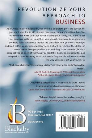 God in the Marketplace: 45 Questions Fortune 500 Executives Ask About Faith Life and Business