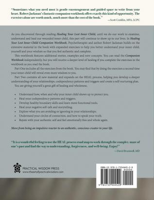Healing Your Lost Inner Child Companion Workbook