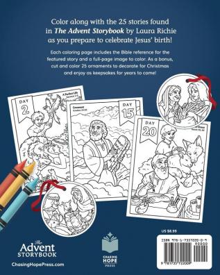 The Advent Storybook Coloring Book