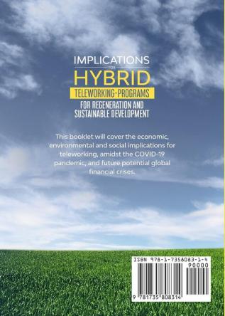 Implications for Hybrid Teleworking Programs for Regeneration and Sustainable Development