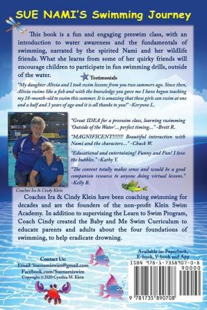 Sue Nami's Swimming Journey: Teaching Water Awareness and Swimming FUNdamentals Outside of the Water (How Do You Breathe Balance Streamline and Move in the Water?)