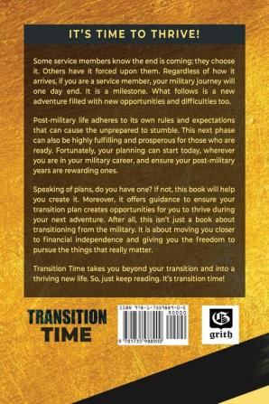 Transition Time: A Veteran's Guide To A Thriving Transition