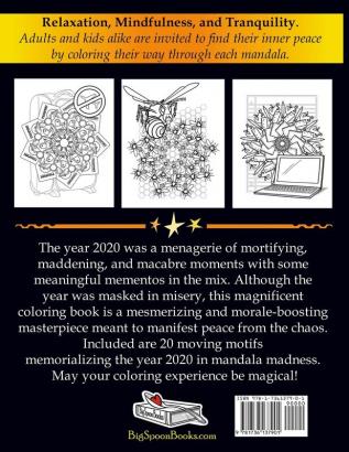 Coloring Order out of Chaos when Hindsight's 2020: A Mandala Coloring Book for Adults