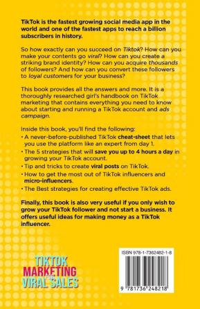 TikTok Marketing for Viral Sales: A Young Girl's Guide to Blowing Customers' Minds (Teenage Girl and Business)