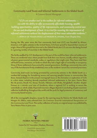 Community Land Trusts and Informal Settlements in the Global South (Common Ground Monographs)