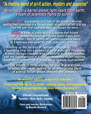 Ice Ice Baby LARGE PRINT EDITION: Space Adventure Suspense Mysteries