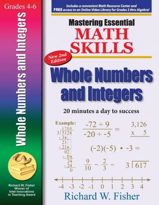 Mastering Essential Math Skills Whole Numbers and Integers 2nd Edition