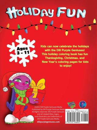 Holiday Fun Coloring and Activity Book