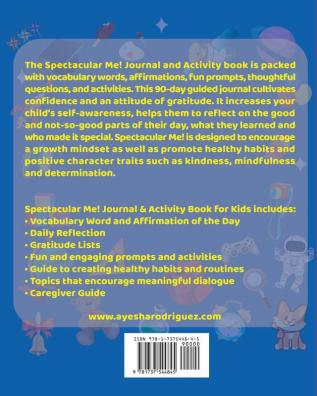 Spectacular Me! Journal & Activity Book For Kids!