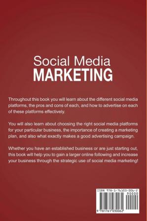 Social Media Marketing: A beginners guide to leveraging Facebook Twitter Instagram and YouTube to become an influencer and grow your business!