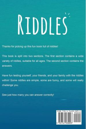 Riddles: Funny riddles for clever kids