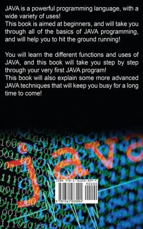 JAVA Programming for Beginners: The Simple Guide to Learning JAVA Programming fast!