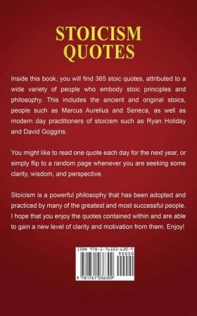 Stoicism Quotes: 365 Days of Stoic Philosophy