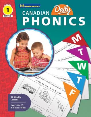 Canadian Daily Phonics Grade 1