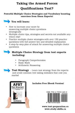 AFQT Test Strategy: Winning Multiple Choice Strategies for the Armed Forces Qualification Test