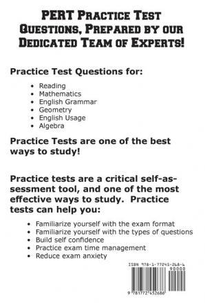 Practice the PERT with this Book!: Postsecondary Education Readiness Test Practice Questions