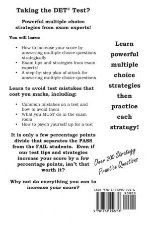 DET Test Strategy: Winning Multiple Choice Strategies for the Diagnostic Entrance Test DET