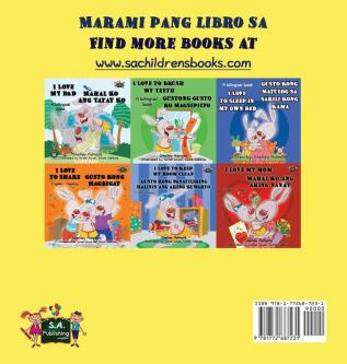 I Love to Eat Fruits and Vegetables: Tagalog English Bilingual Edition (Tagalog English Bilingual Collection)